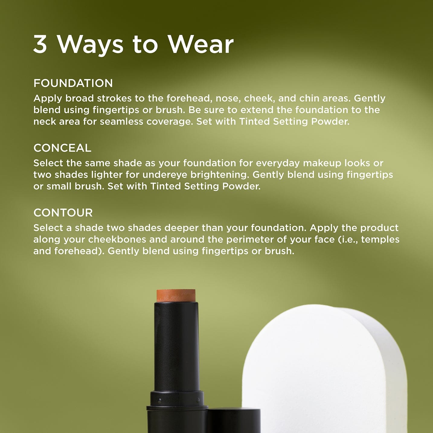 Natural Finish Complexion Stick